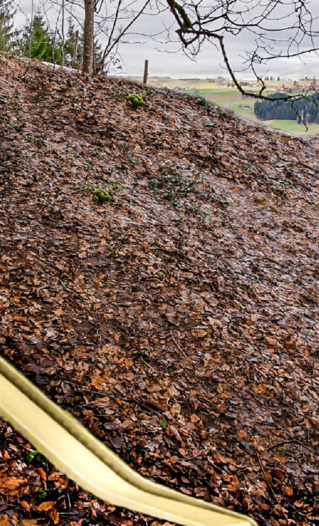 Hangrutsche/Kugelbahnen am Räuber Kasimir Spieleweg