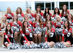 Neue Kostüme für die Cheerleader-Mädels