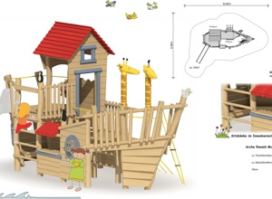 "Arche Noah" Spielgerät für Kita" Zur Arche" in Lünen