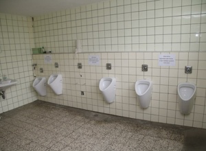 Werntalhalle Thüngen - behindertengerechtes WC