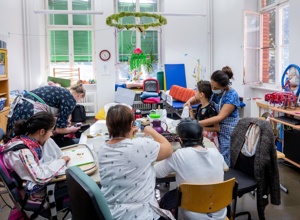 Bildung für blinde Kinder