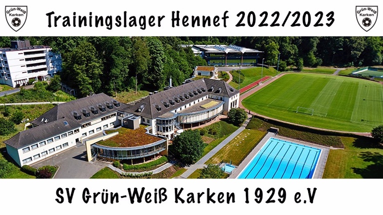 Trainingslager 1. Mannschaft • SV Grün-Weiß Karken 1928 e.V
