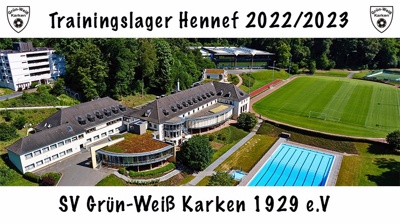 Trainingslager 1. Mannschaft • SV Grün-Weiß Karken 1928 e.V