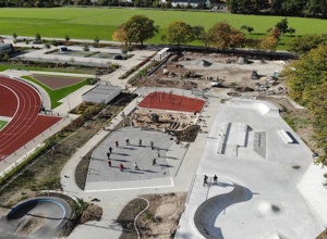 SC Halle 1919 - Fertigstellung der Bewegungslandschaft Masch