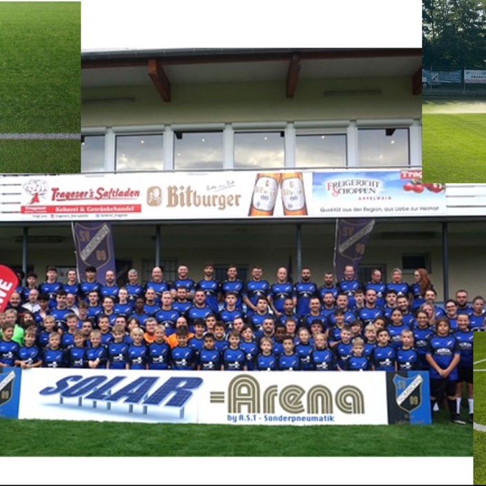 Unterhaltungsmaßnahmen der Rasenfläche des SV09 Somborn