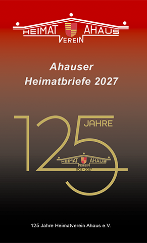 Ahauser Heimatbriefe 2027