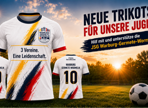 Neue Trikots für unsere Jugend! JSG Warburg-Germete-Wormeln
