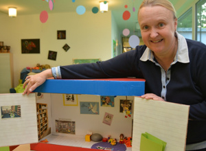 Eine gemütliche Leseecke für die Kinder