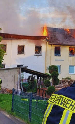 Neustart nach dem Brand des Dorfgemeinschaftshauses