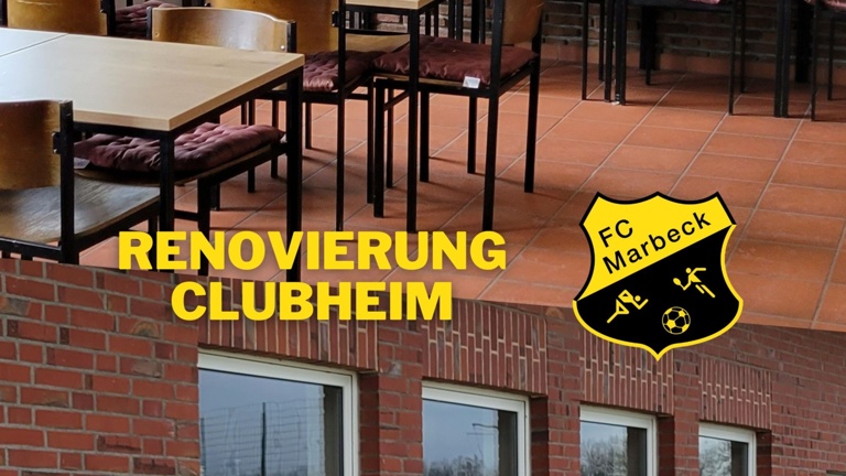 Renovierung Clubheim FC Marbeck