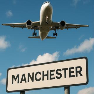 Reise zu The Message nach Manchester