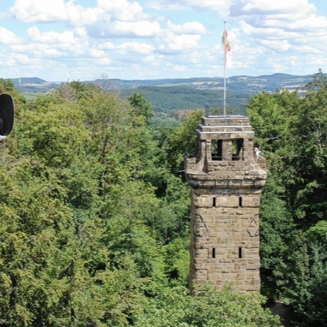 Aussichtsfernrohr für den Bismarckturm Herford