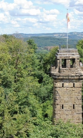 Aussichtsfernrohr für den Bismarckturm Herford