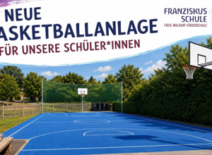 Basketballanlage für den Schulhof