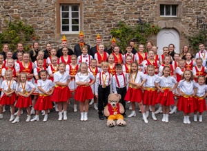Kostüme Kindertanzgruppe Ründerother Karnevalsverein