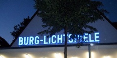 Bildschirm für das Foyer der Burg-Lichtspiele