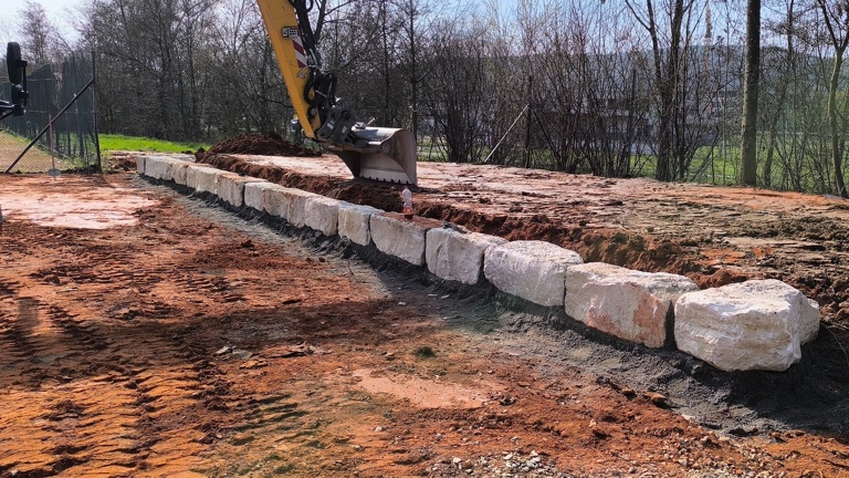 Bau von 2 Padel-Courts