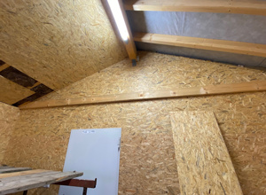 Innenausbau VfL-Holzhaus