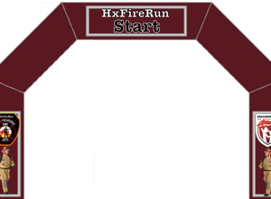 3, 2, 1 … Go! Start- und Zielbogen Höxteraner Feuerwehrlauf