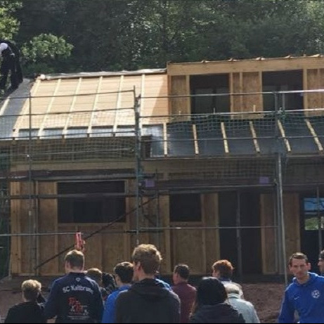 Duschraum-Neubau SC Kaltbrunn: Ausbau 2. Stockwerk