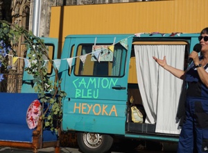 Rettet den Camion Bleu - der Blaue Heyoka Bus