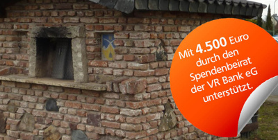 Bau eines historisierten Backofens in Zons