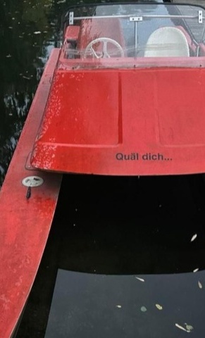 Trainer*innen-Katamaran für die Ruder-Riege der Angelaschule