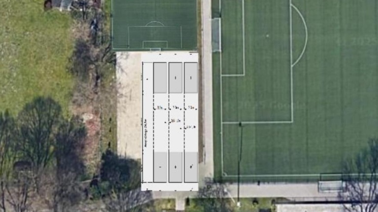 Neubau einer Asphalt-Eisstockanlage