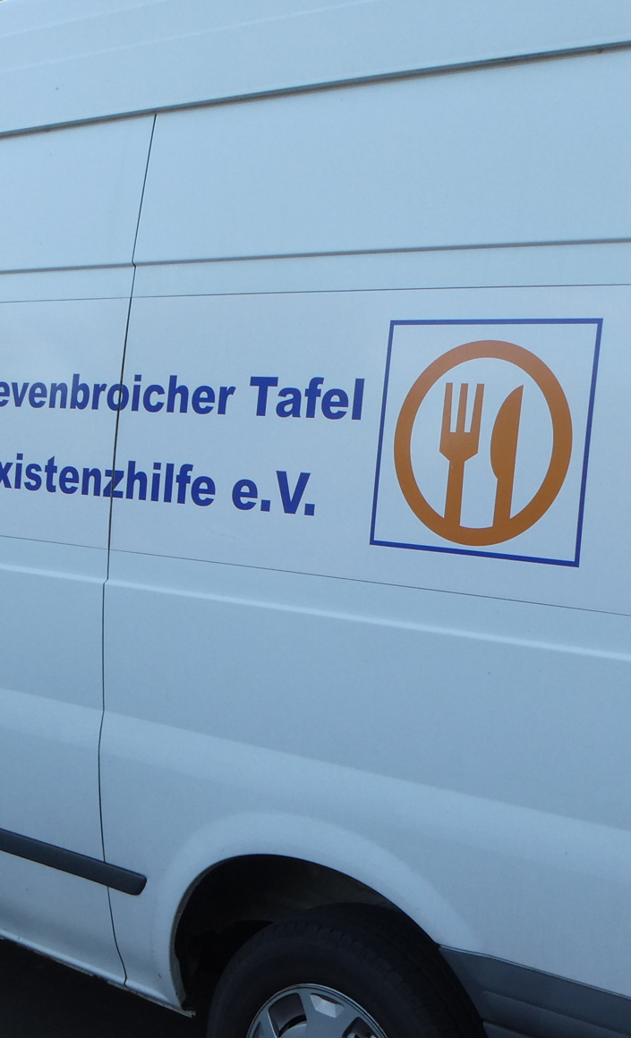 Tiefkühlware für Bedürftige