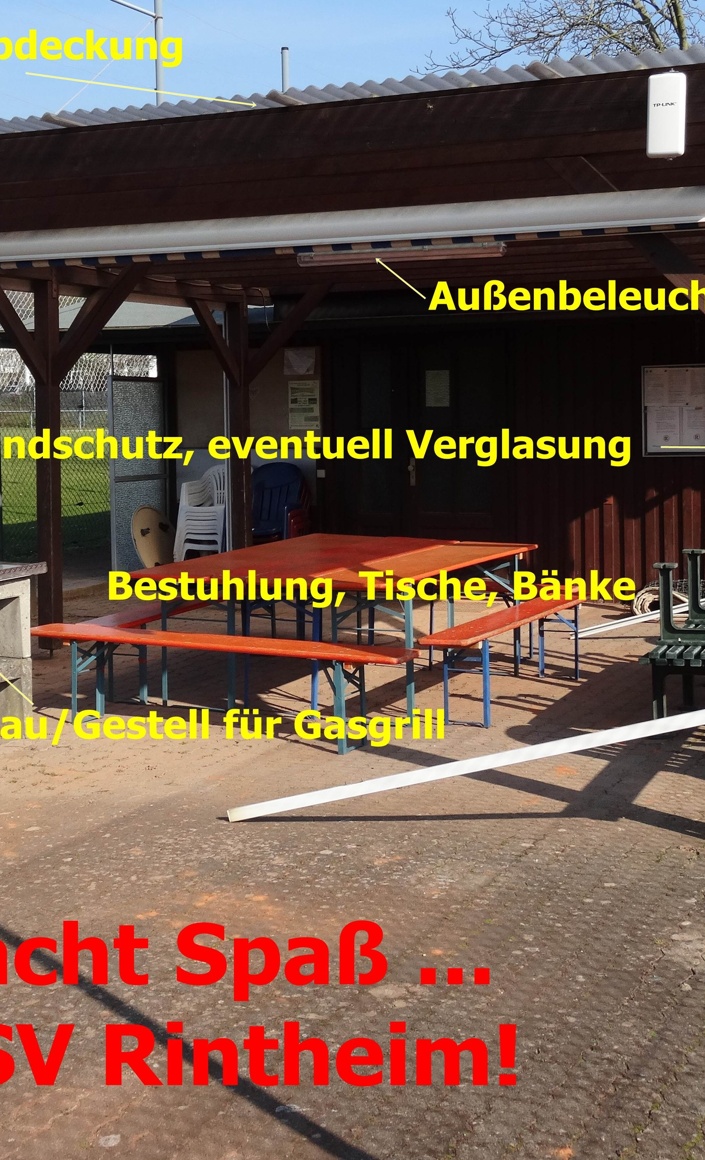 Neuer Glanz für unser Hüttchen
