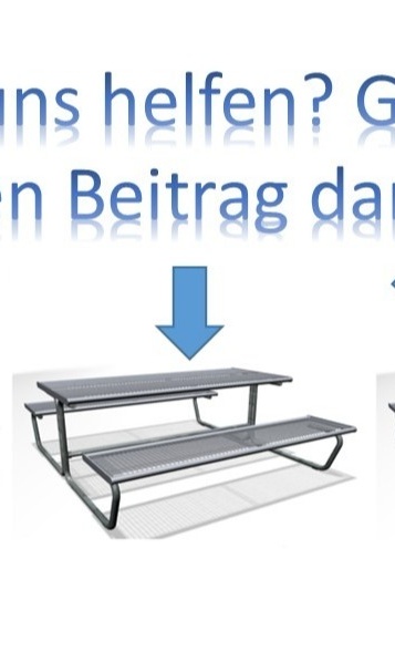 Pausenbänke