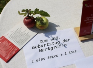 Ein neuer Pavillon für die Markgräfin