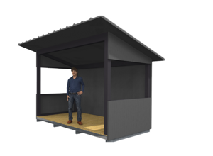 Anschaffung mobiler Unterstände