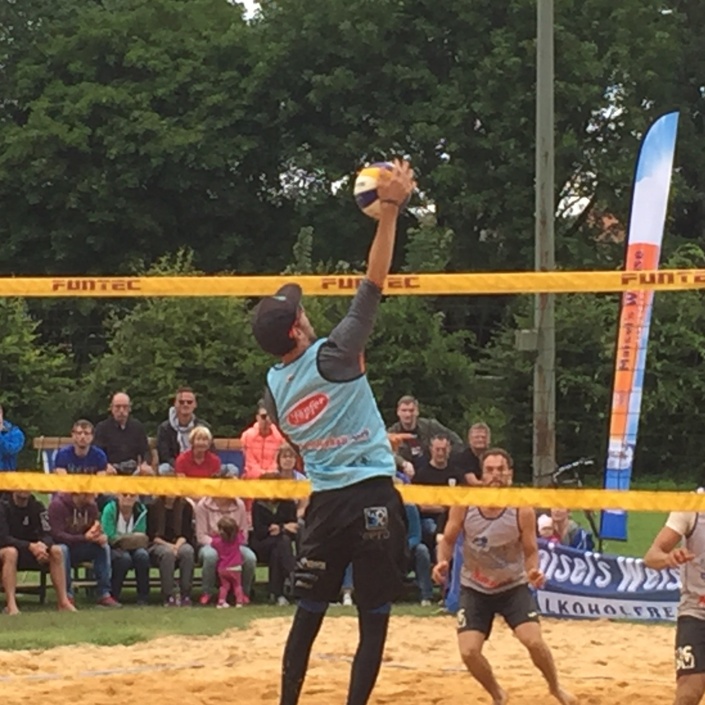 Erweiterung der Beachvolleyballanlage