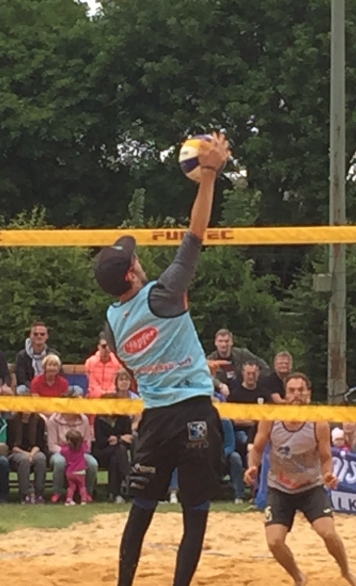 Erweiterung der Beachvolleyballanlage