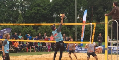 Erweiterung der Beachvolleyballanlage