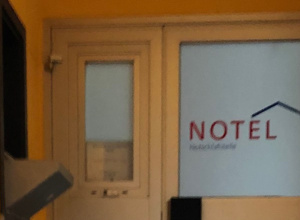 Saubere Wäsche für das NOTEL