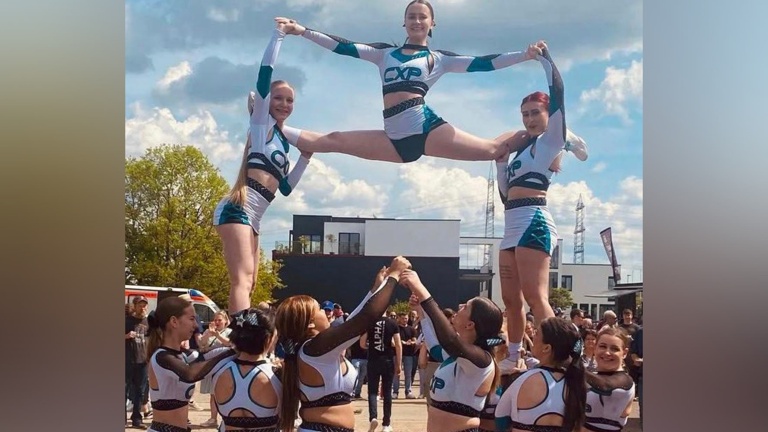 Starter Set der neuen Cheerleader VfL Sindelfingen e.V.