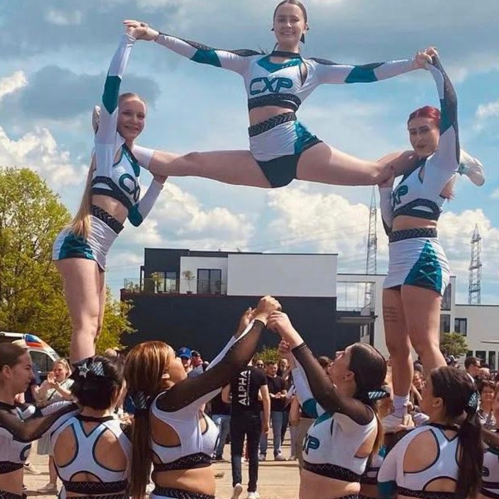 Starter Set der neuen Cheerleader VfL Sindelfingen e.V.