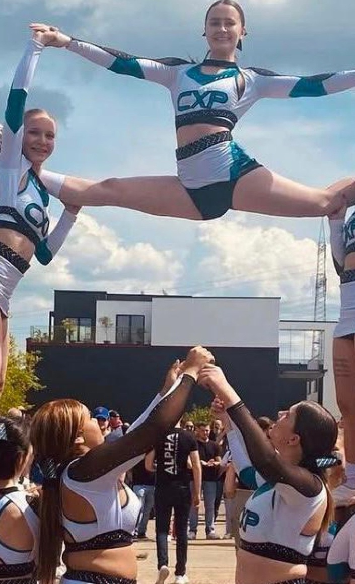 Starter Set der neuen Cheerleader VfL Sindelfingen e.V.