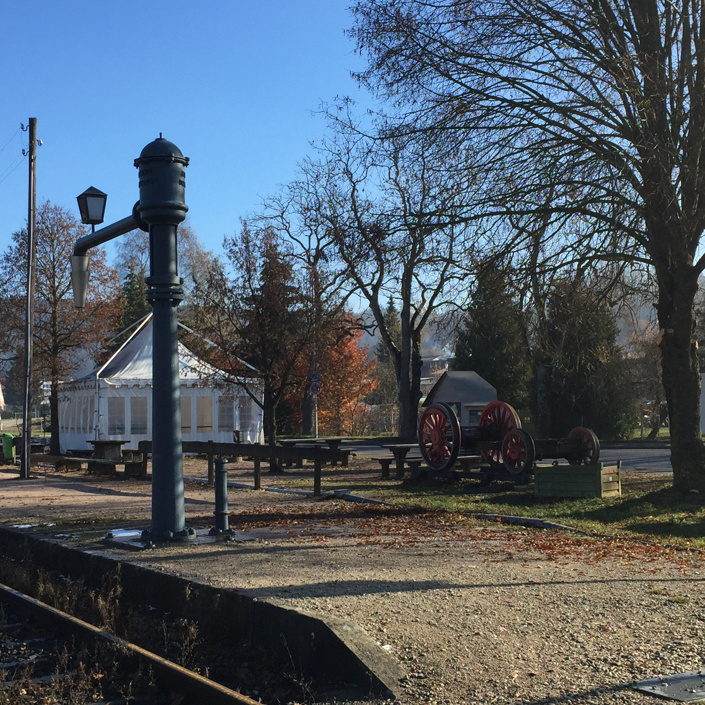 Spielplatz bei der Sauschwänzlebahn
