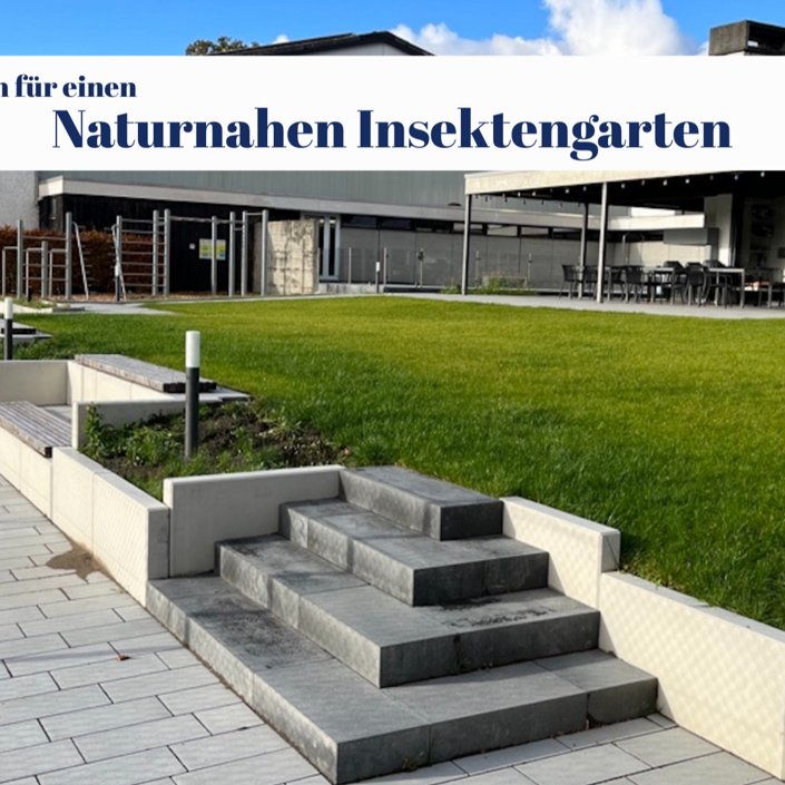 Naturnaher Insektengarten