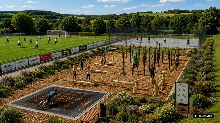 Mehrgenerationen-Bewegungsparcours für Balve