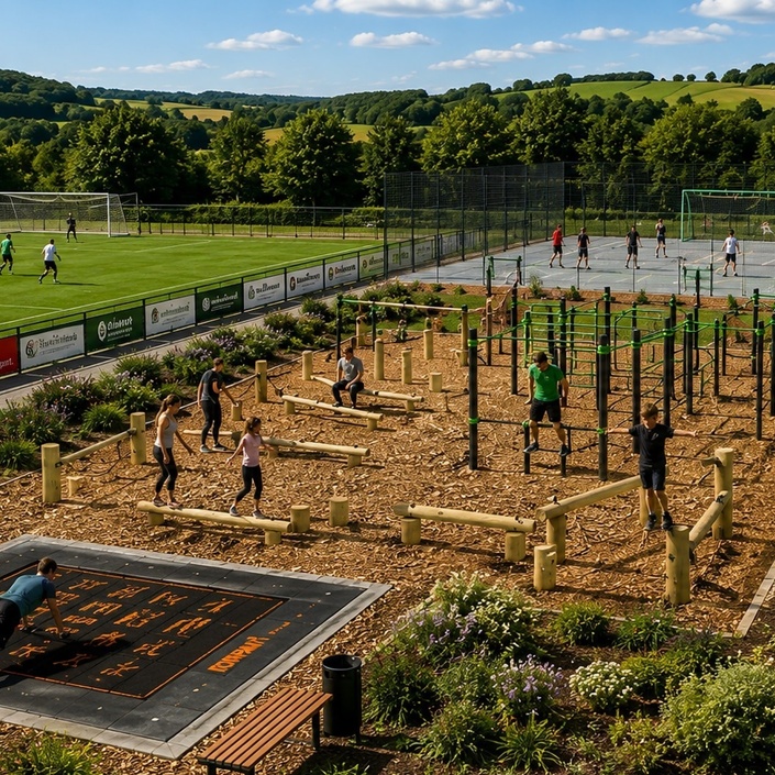 Mehrgenerationen-Bewegungsparcours für Balve