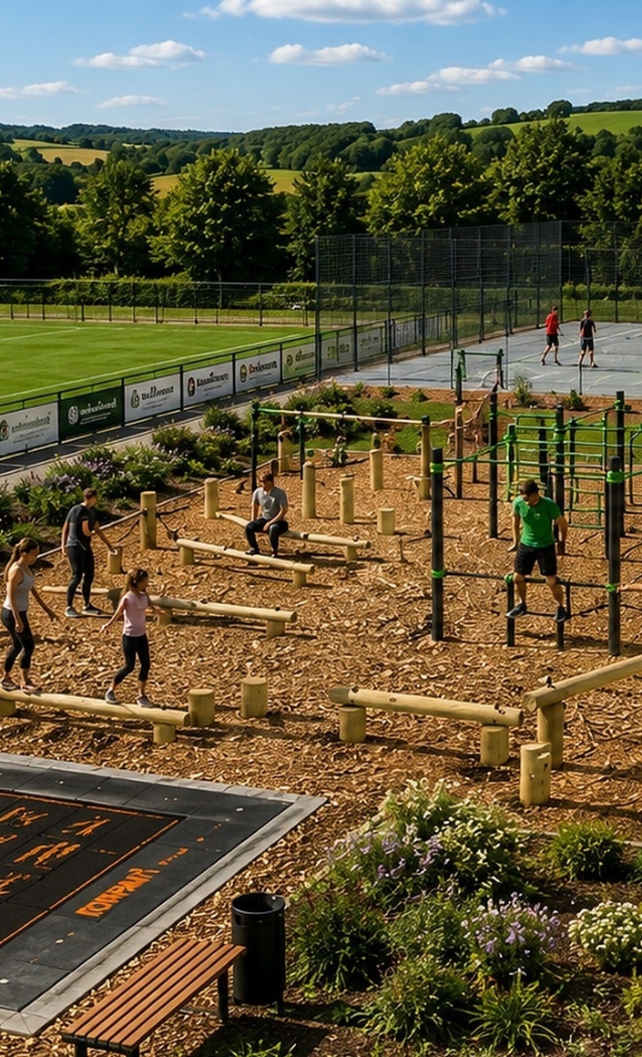 Mehrgenerationen-Bewegungsparcours für Balve