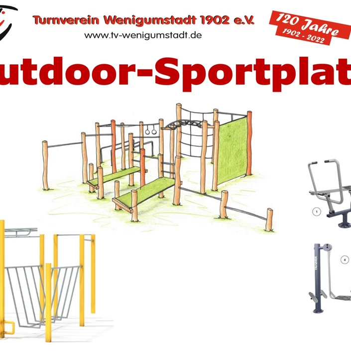 TVW Outdoor-Sportplatz-Fitnessgeräte