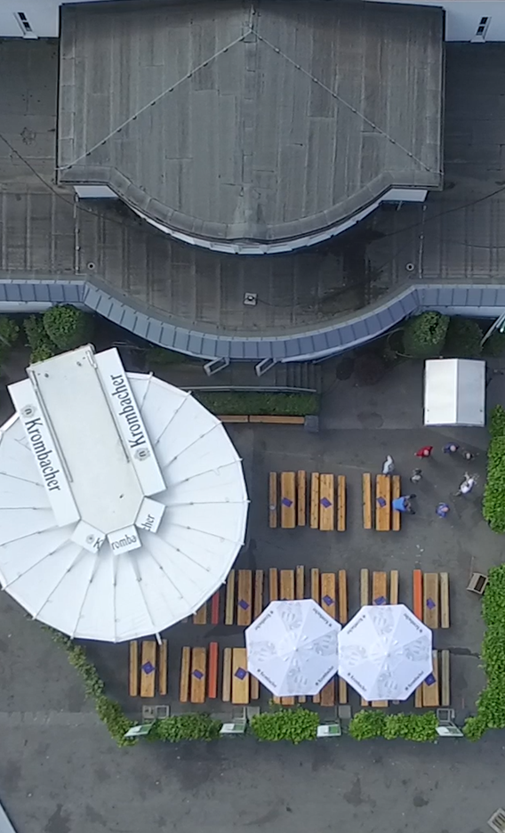 Biergarten Volksbankarena Sauerlandhalle
