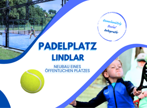Bau eines öffentlichen Padel-Tennis-Platzes
