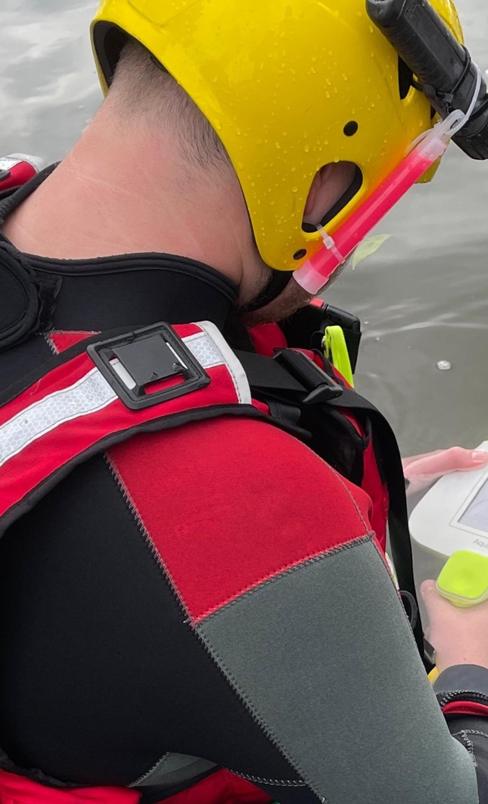 Handsonargerät Aqua-Eye für die Wasserrettung