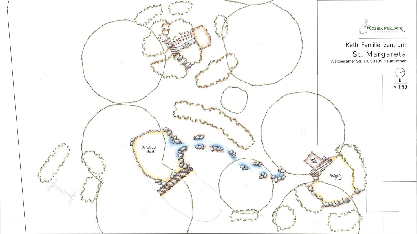 Außengelände Kindergarten St. Margareta in Neunkirchen-Seelscheid